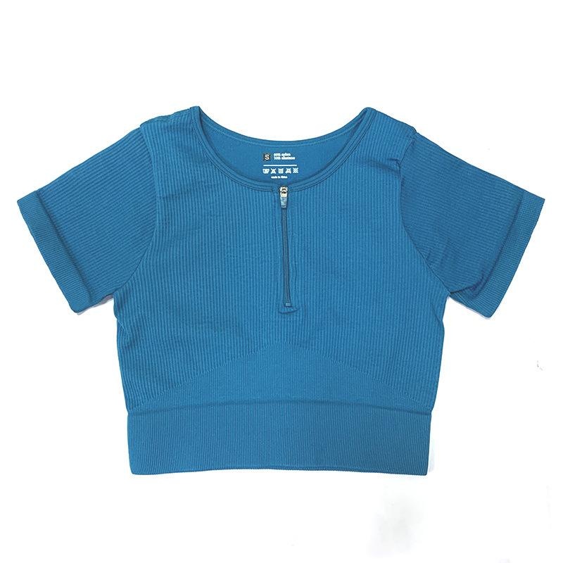 women’s 5 piece activewear set – zipper sports bra, long sleeve top, quick dry shorts & leggings, yoga & fitness outfit 37