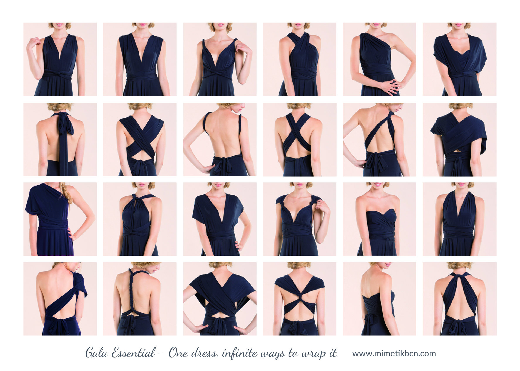 mono multiposición perfecto para damas de honor elegante traje de fiesta 10