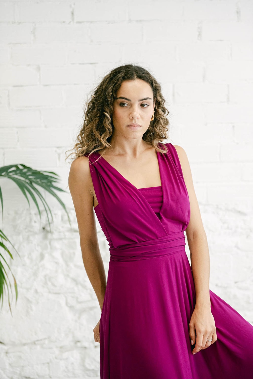 mono multiposición perfecto para damas de honor elegante traje de fiesta 7