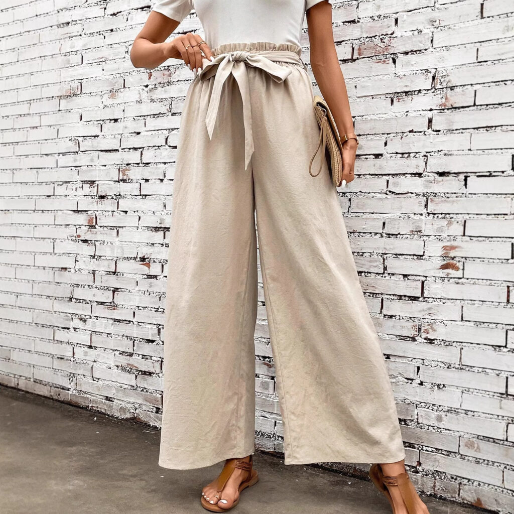 Pantalones de mujer de imitación de lino y algodón, cintura alta ajusta da3e6a5b 6f22 40e2 a5e4 9edde380f5c4.jpg