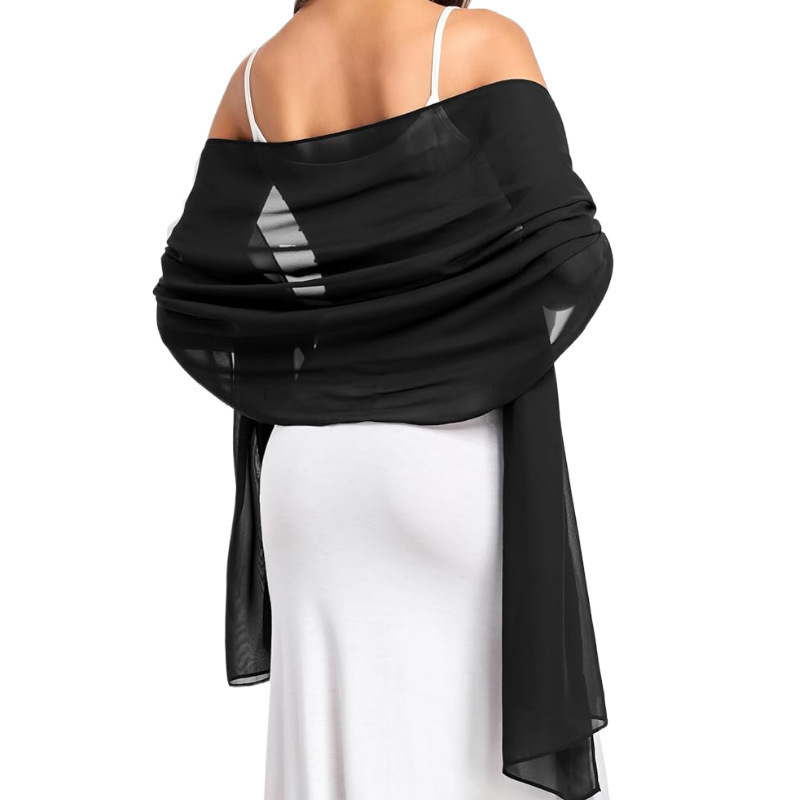 Bufanda de gasa - Accesorio ligero para vestido de noche, chal de boda para mujer f54714f7 7bd7 46b2 a90a d3d2ec8ffd1c.jpg